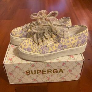 Superga x Loveshackfancy platform sneakers
